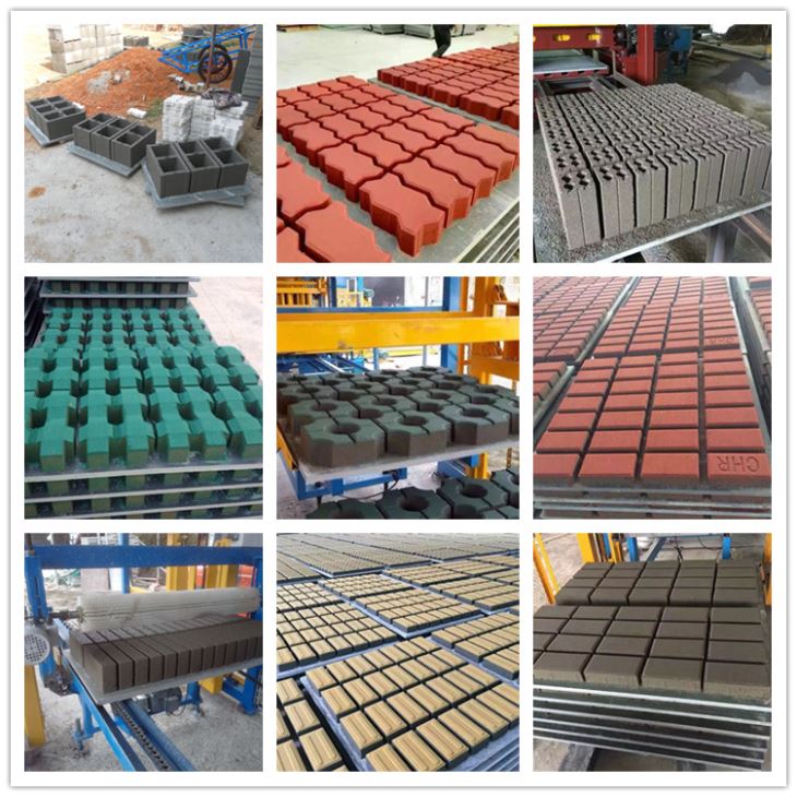 Movable Concrete Block Making Machine